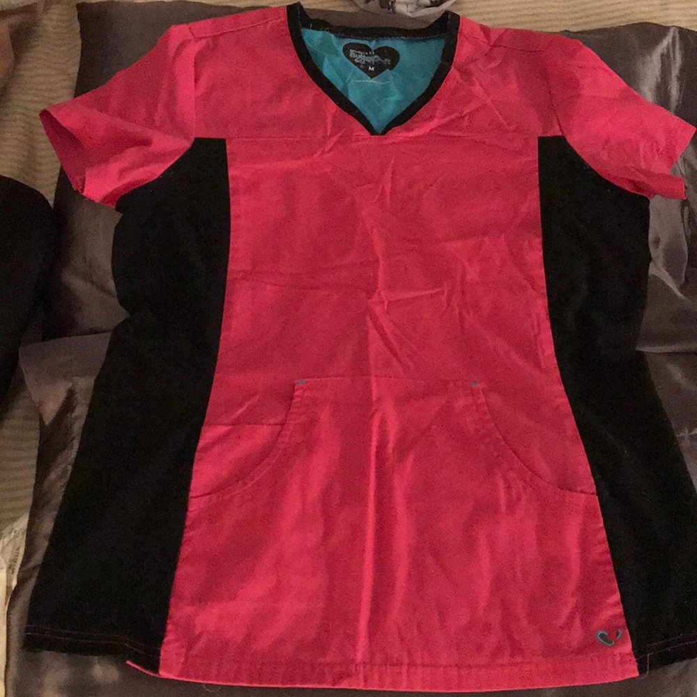 Scrub top.